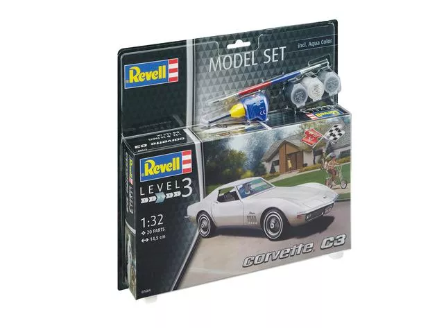 Revell - Model Set Corvette C3